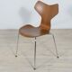 Model 3130 Dining Chairs by Arne Jacobsen for Fritz Hansen, 1970s, Set of 4