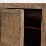 Old sideboard with gray patina (c.1900) #78