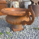 Medici vase with cast iron ears