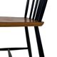 Vintage Danish spindle chair from the 1960s, Tapiovaara style armrests