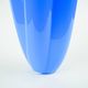 Blue vase, Danish design, 1980s, manufactured by Royal Copenhagen