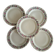 Limoges Bernardaud 5 Flat Plates in porcelain