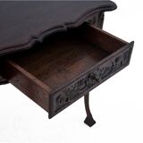 Antique table, Western Europe, late 19th century. After renovation.