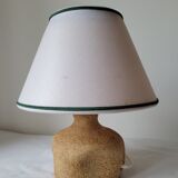Reconstituted stone bedside lamp