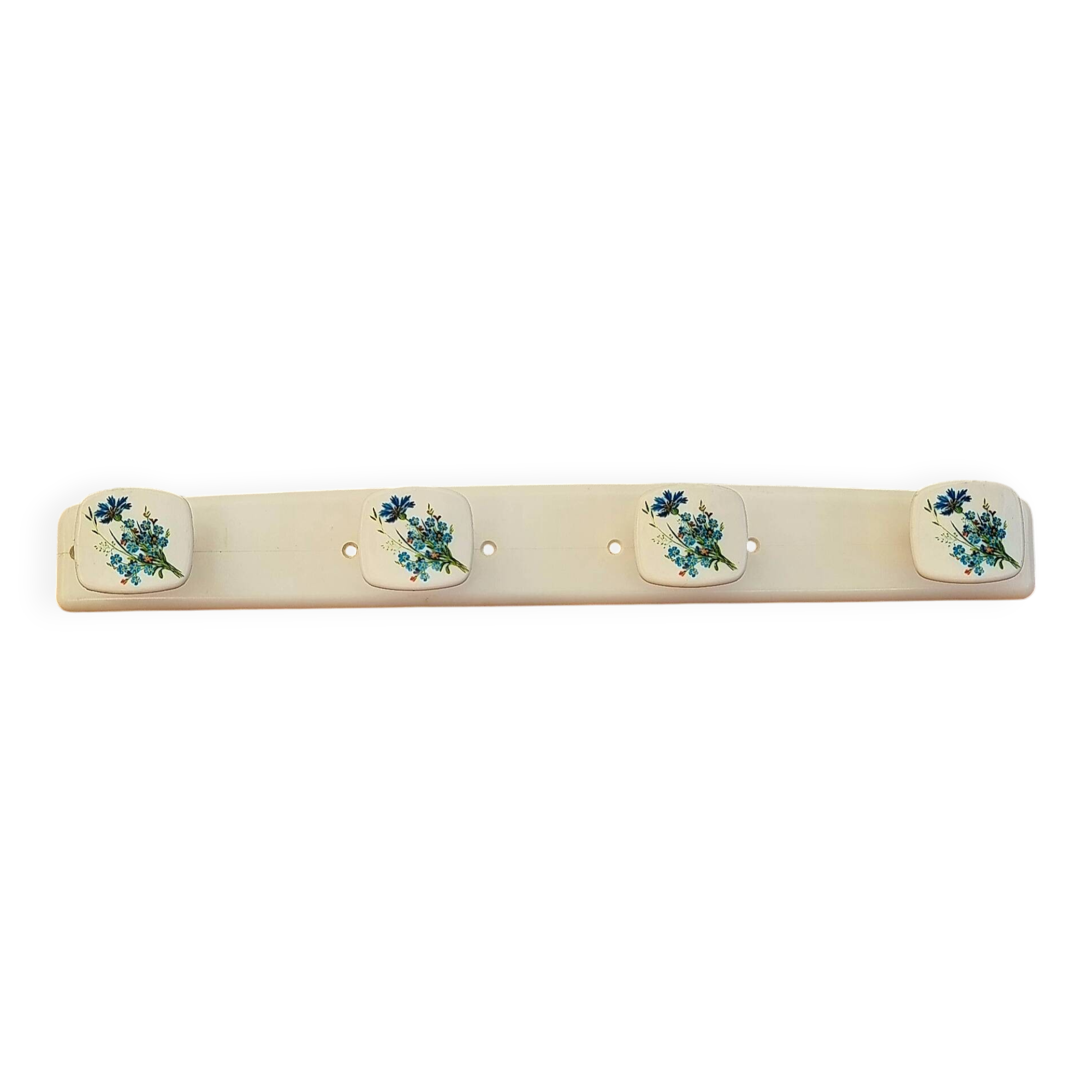 Vintage floral decor wall coat rack SYLA