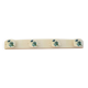 Vintage floral decor wall coat rack SYLA