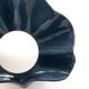 Concha Ceramic Wall Light - Coco Square - Midnight Blue