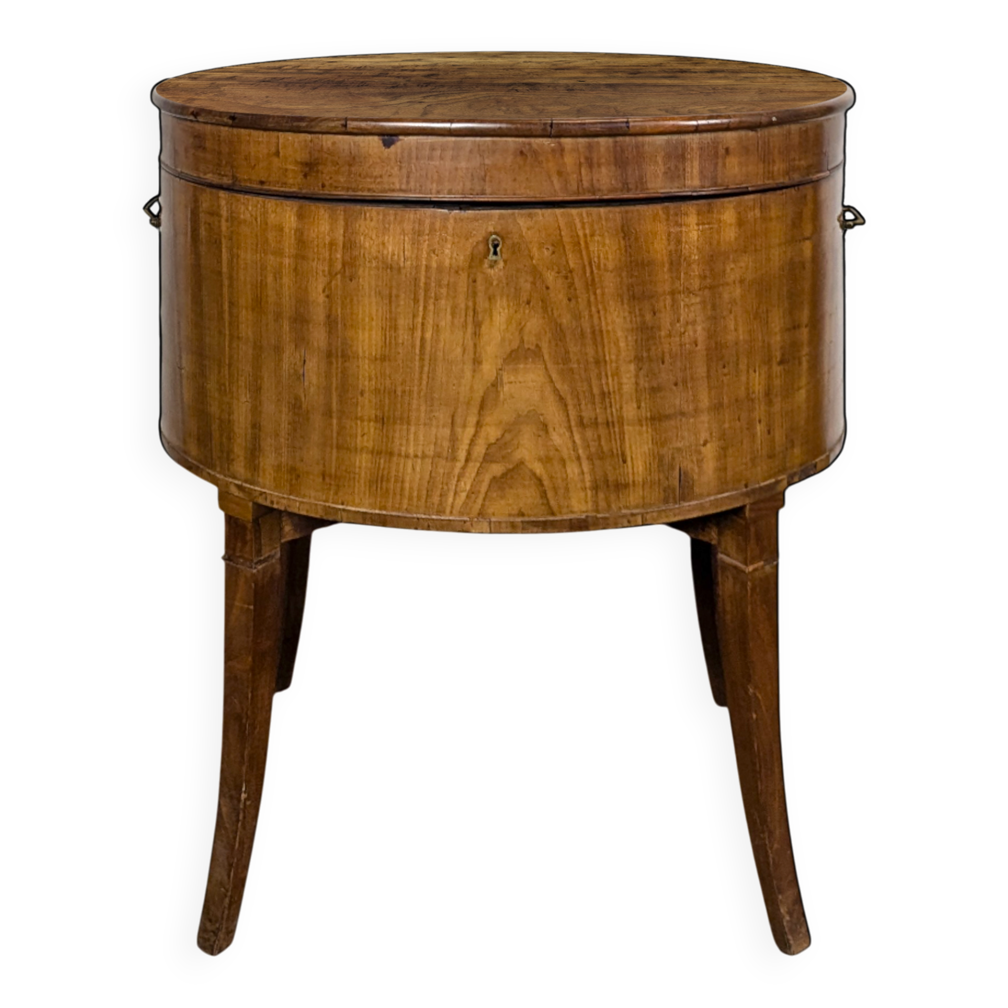 English Cellaret Bar Cabinet in Mahogany, Georgian period