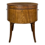 English Cellaret Bar Cabinet in Mahogany, Georgian period