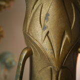 Art Nouveau Vase "Nymphs" signed Jean Garnier