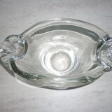 Crystal vase signed Daum France 1926