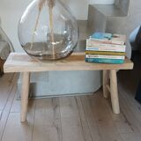 Small teak bench