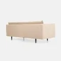 Canapé en velours beige Alta, design scandinave