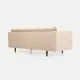 Canapé en velours beige Alta, design scandinave