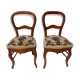 Paire de chaises
