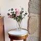 Louis XV-style hot water table in brace, early XX Century