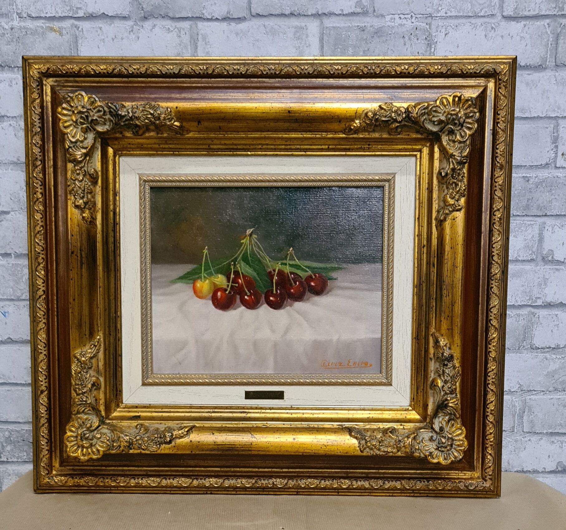 Painting by Perez Enero signed Still Lifes, H49x55