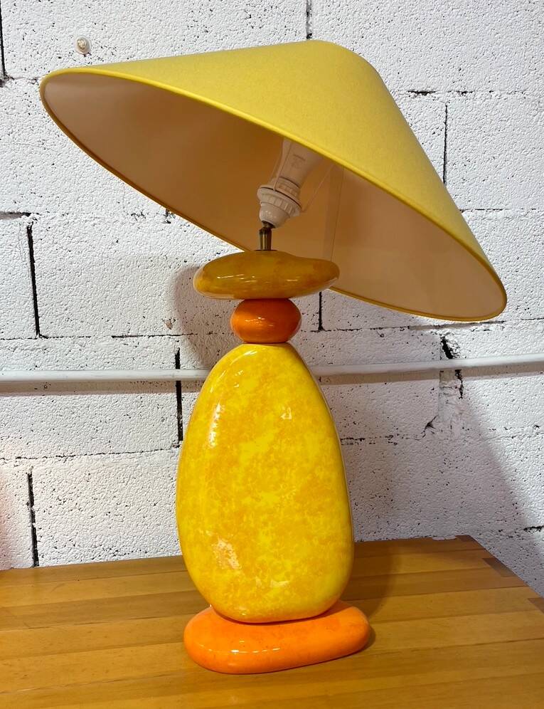 Lampe en céramique de François Châtain