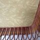 Vintage wicker tray