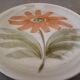 6 flat plates Saint Amand model Isis vintage 1960s 1970s
