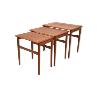 Tables gigognes par BR Gelsted Danemark, années 1960