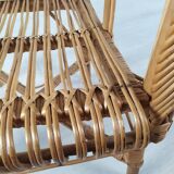 Rattan armchair