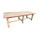 Large table of trade, factory, fir, draper table