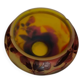 19th century glass paste bowl