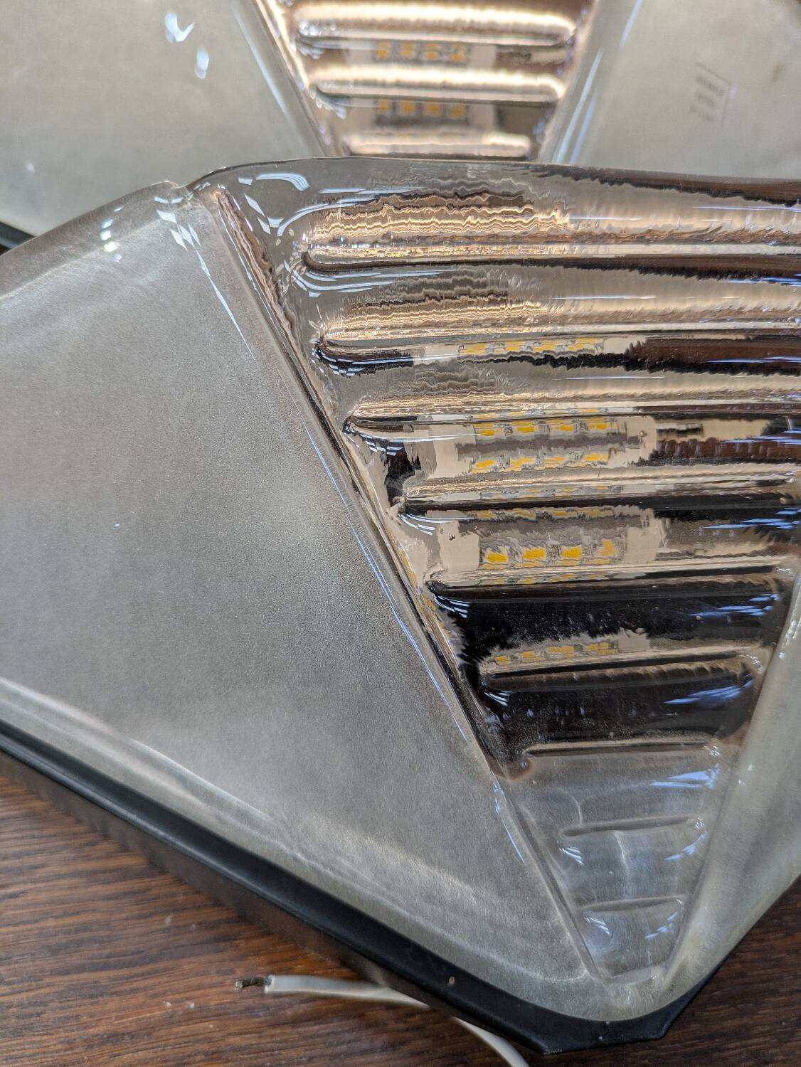 3 Murano wall lights