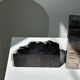 Black petrified wood bookend H17 L17 P6