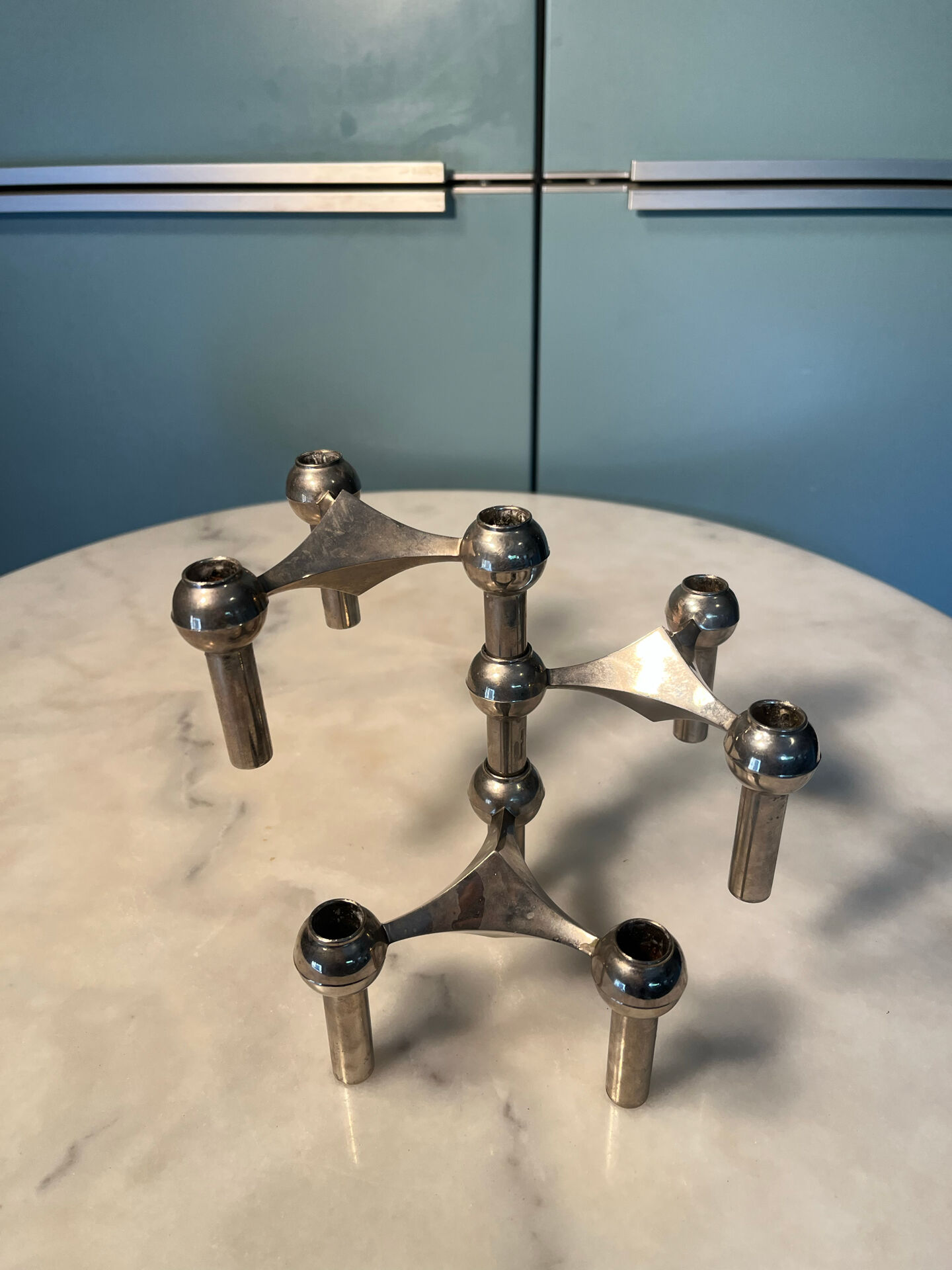 3 Nagel S22 candle holders