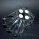 Vintage molded crystal pocket empty