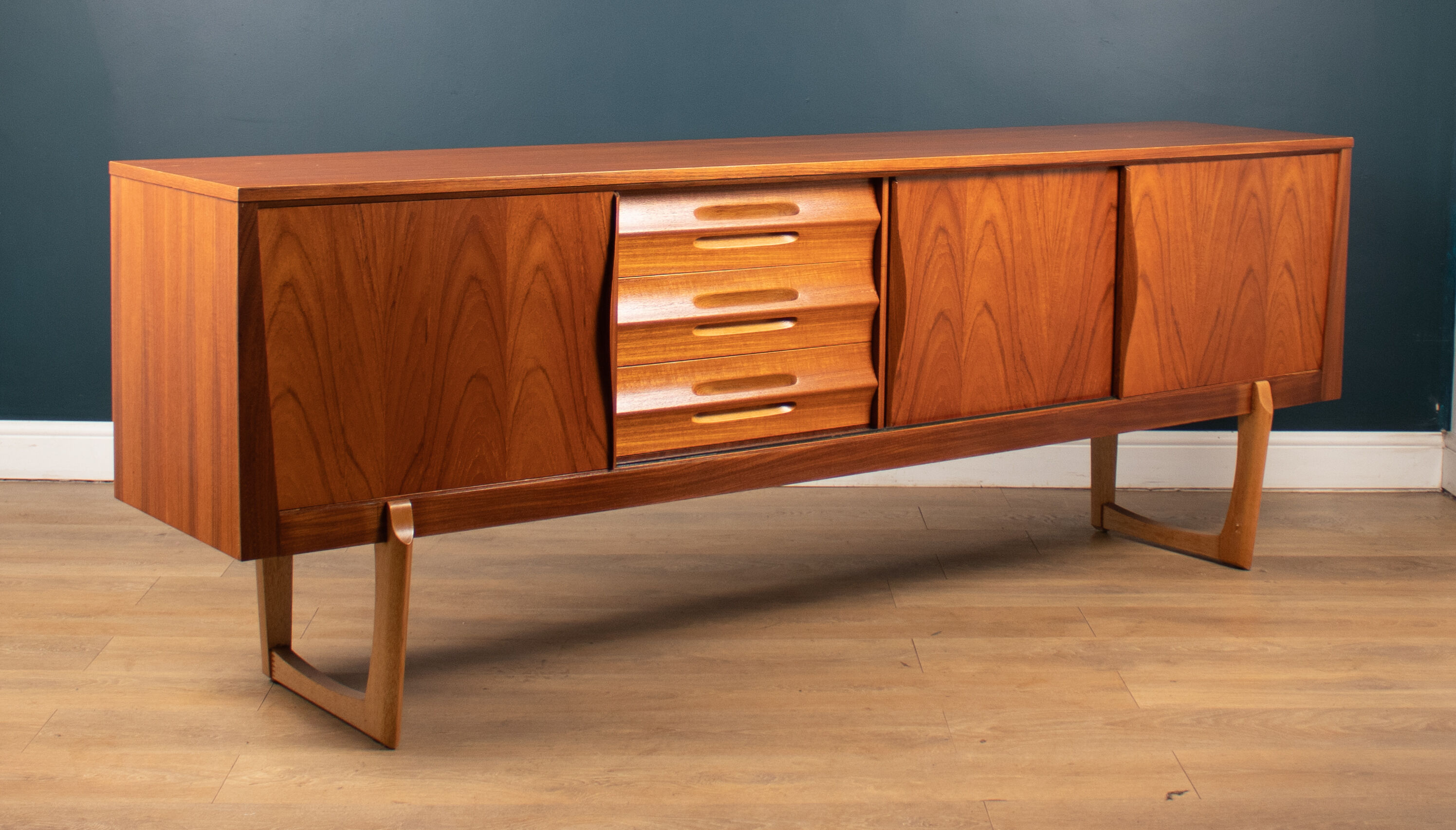 Retro 1960s Teak Sideboard By Elliots Of Newbury EON
