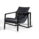 EILEEN GRAY designer & ECART INTERNATIONAL - "Transat" Armchair 1927