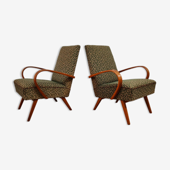 Pair of armchairs 6952 by Jaroslav Smidek for Ton