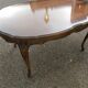 Table basse ovale bois - style Louis XV