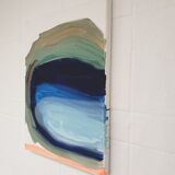 Abstract painting on canvas