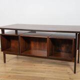 Mid-Century Freestanding Rosewood Desk by Kai Kristiansen for Feldballes Møbelfabrik, 1960s