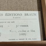 Tableau bouquet de fleurs édition Braun