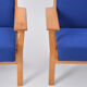 Set of Two Danish Mid-Century Modern GE 181 a Chairs by Hans Wegner for GETAMA