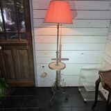 Napoleon III floor lamp in bronze and brass