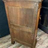 Writing desk in walnut and marquetry