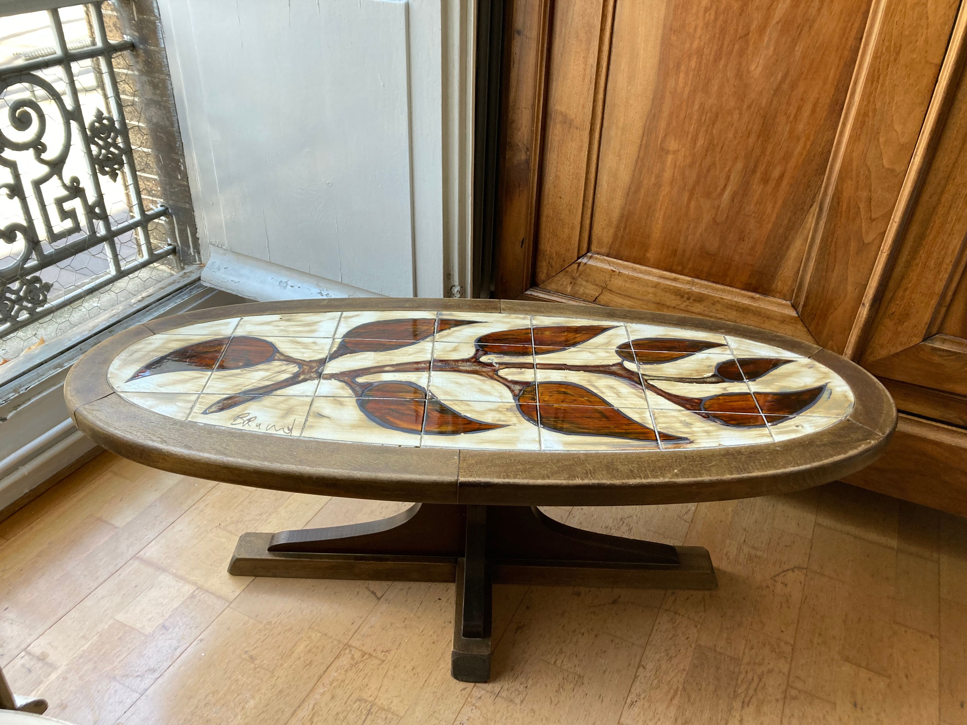Vintage coffee table Vallauris