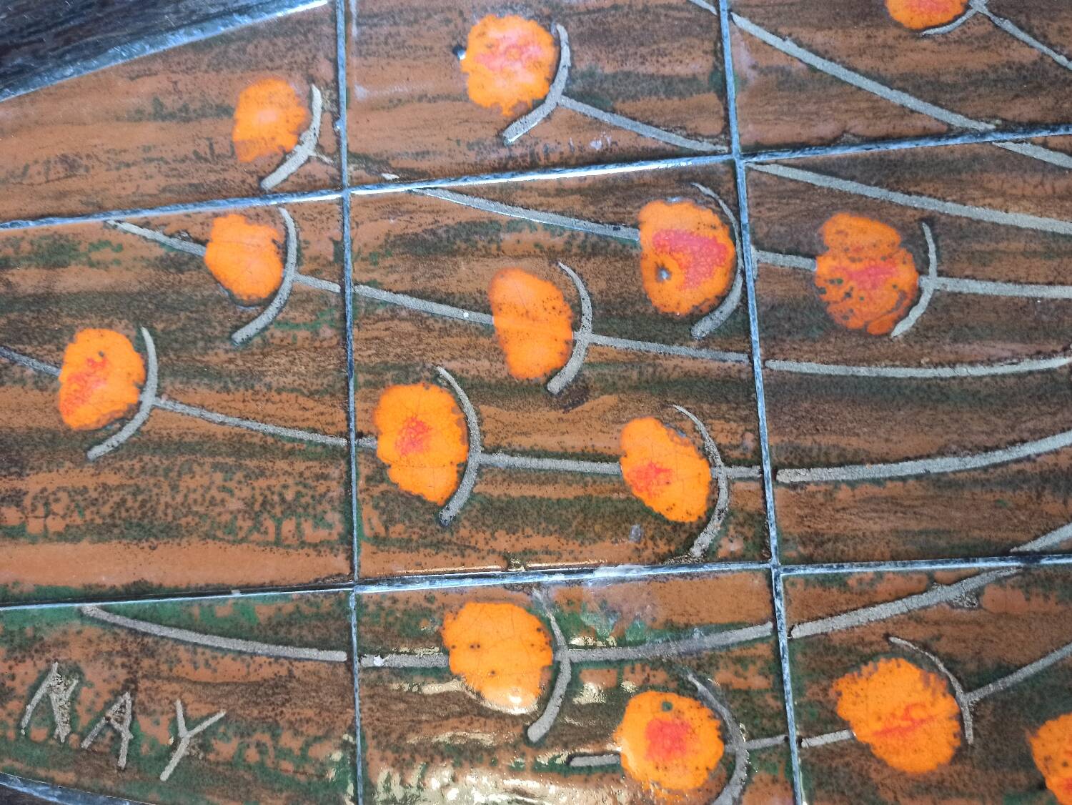 Coffee table Gustave Reynaud Vallauris