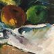Tableau peinture ancienne nature morte XXe