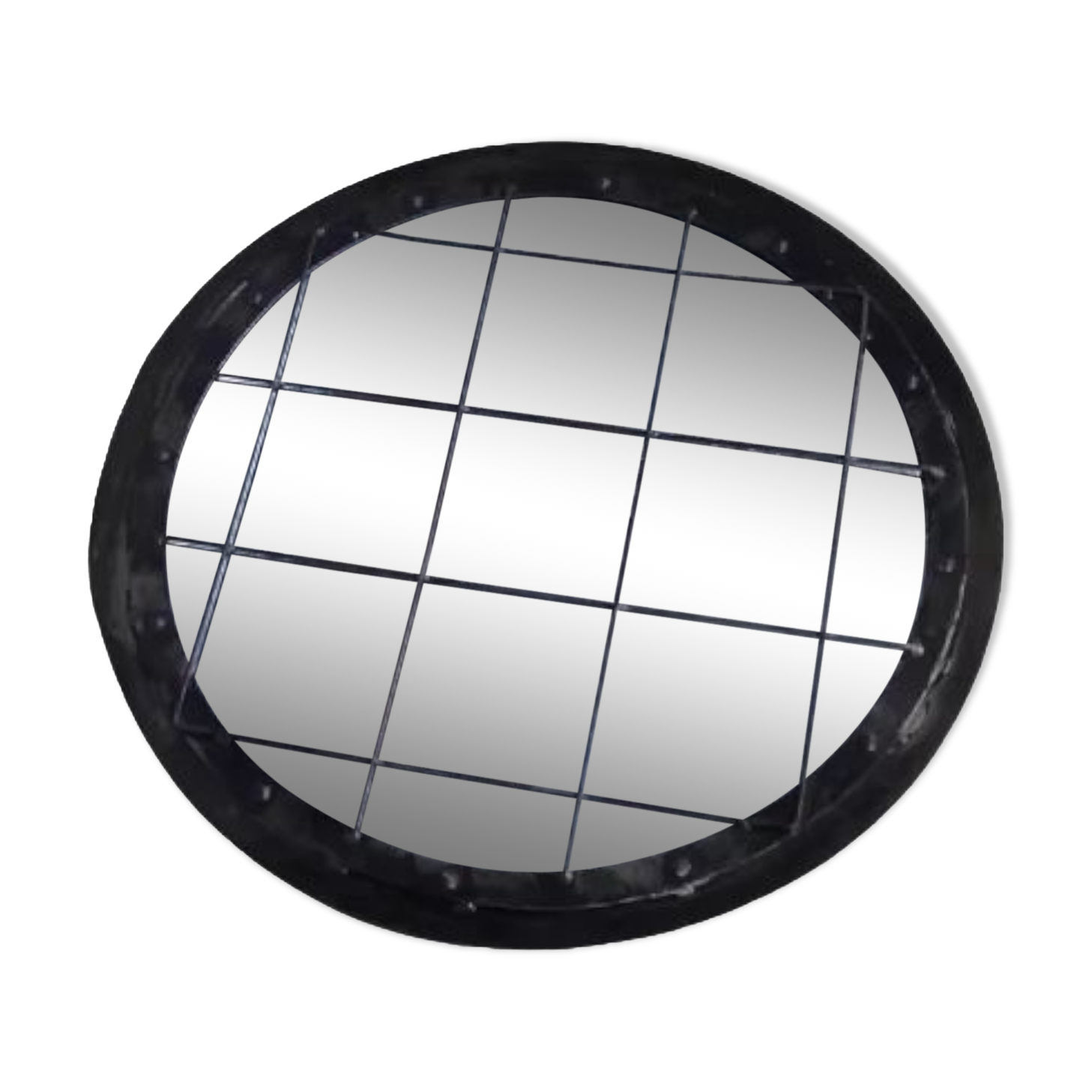 Industrial round mirror