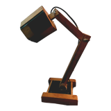 Articulated wood lamp