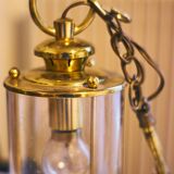 Old Golden Chandelier Lighting