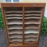Double curtain binder