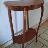 Louis XV style crop table pair